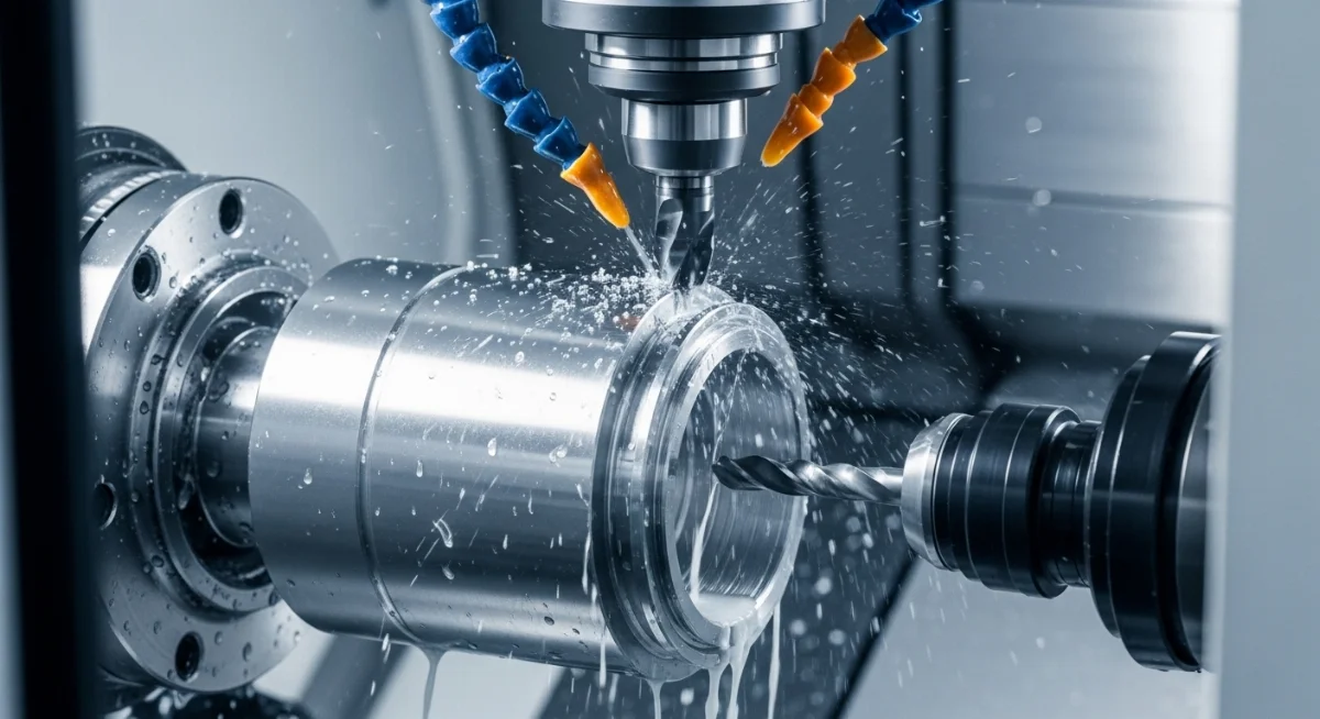 Nguyên lý phay CNC hoạt động dựa trên sự điều khiển của máy tính và dao cắt