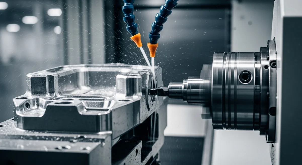 Kỹ sư cơ khí đang kiểm tra và phân tích bản vẽ kỹ thuật khuôn mẫu trên máy tính