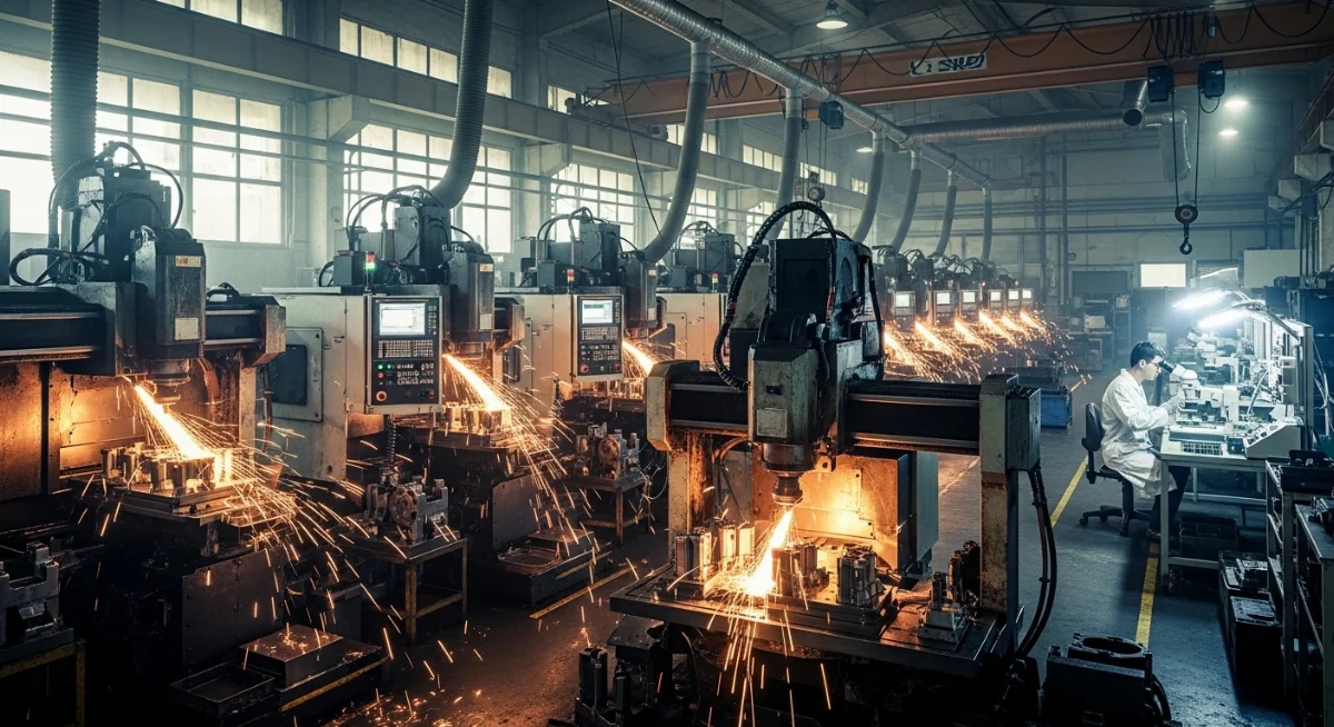 Quy trình hoạt động của máy CNC chi tiết từ thiết kế CAD đến gia công