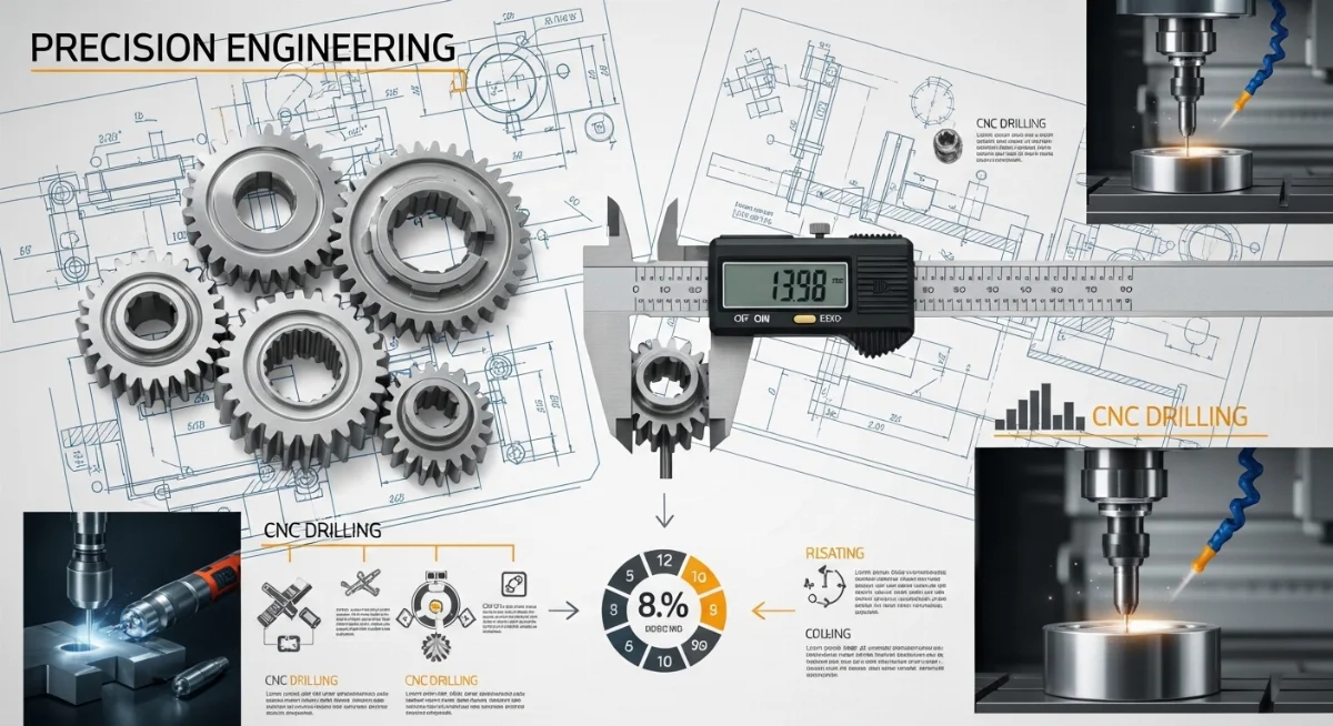 Các sản phẩm cơ khí chính xác được gia công từ hệ thống máy CNC