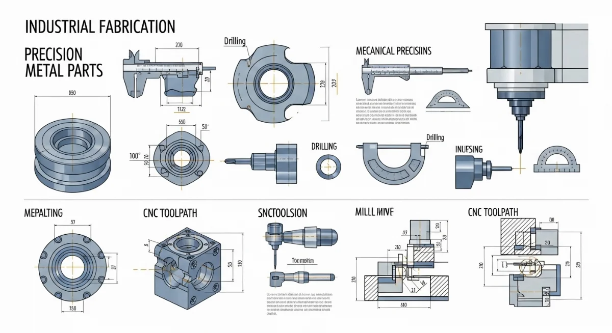 Các sản phẩm gia công cơ khí chính xác được hoàn thiện bằng công nghệ CNC tối ưu