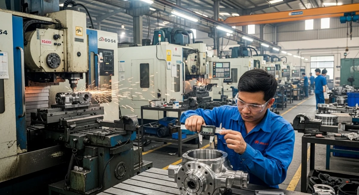 Các chi tiết máy được gia công bằng công nghệ tiện CNC chính xác cao