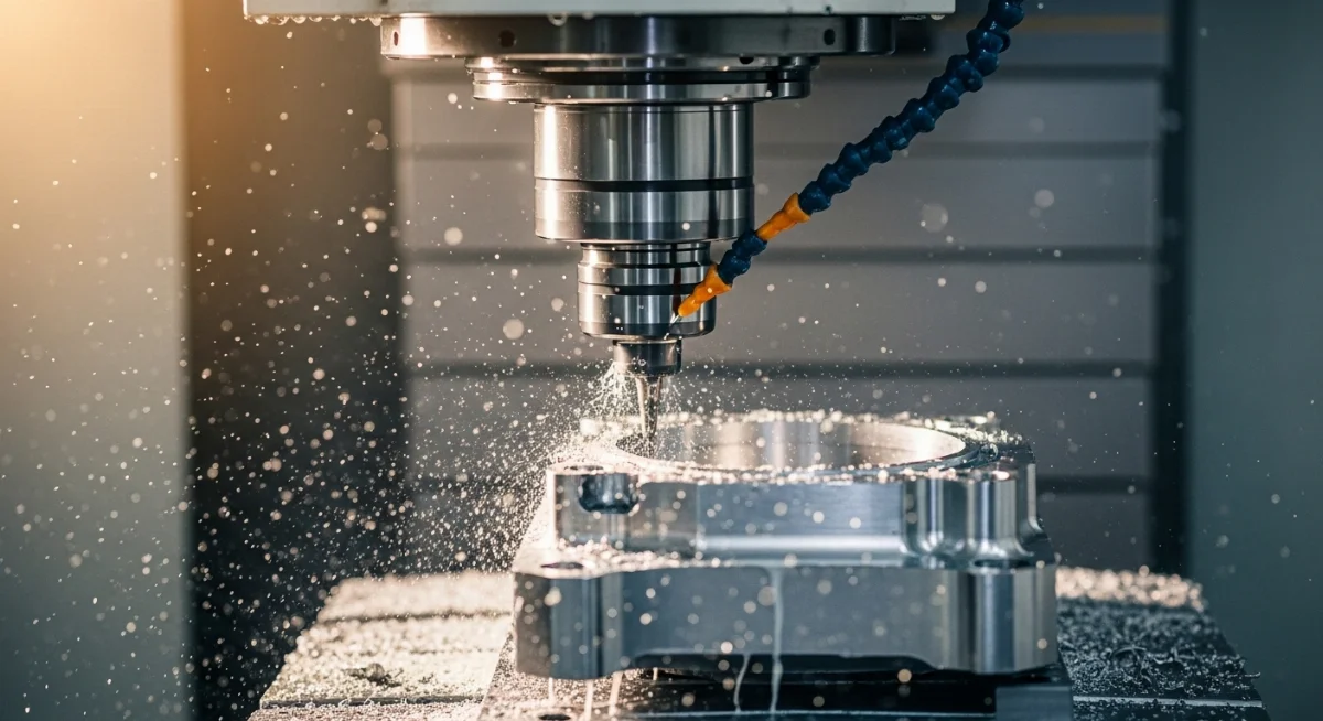 Xưởng gia công phay CNC Hà Nội hiện đại với hệ thống máy phay 5 trục công nghệ mới 2026