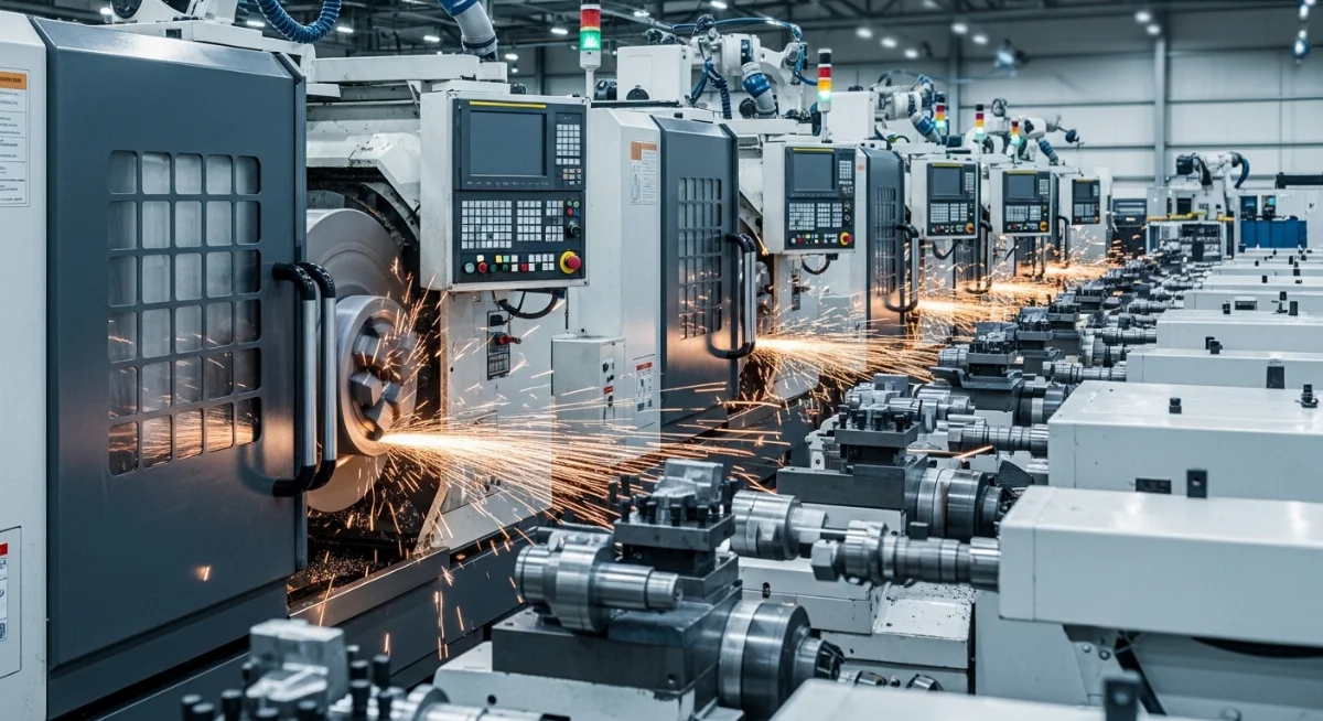 Xưởng gia công khuôn mẫu số lượng lớn chuyên nghiệp với hệ thống máy CNC hiện đại