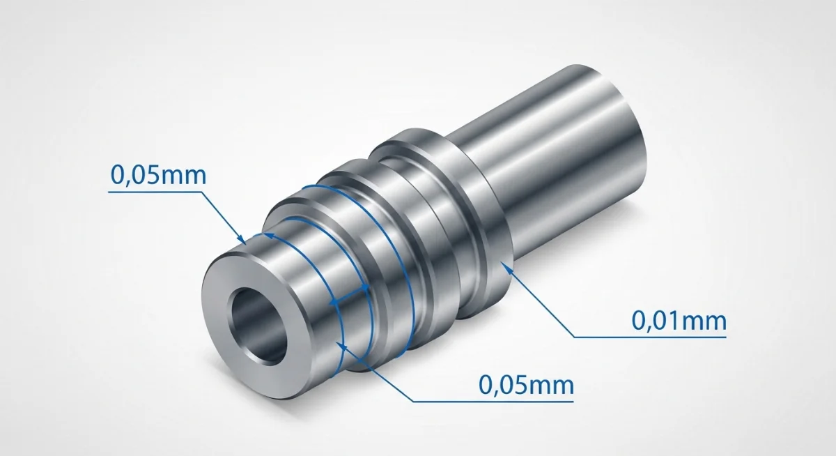 Kỹ thuật mài trục inox chính xác đạt dung sai lắp ghép khắt khe 0.01mm