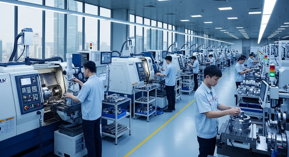 Các sản phẩm gia công tiện CNC nhôm và inox đạt độ bóng bề mặt cực cao