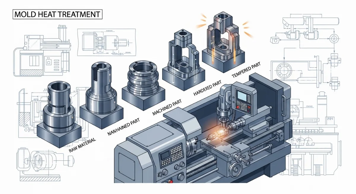 Thép làm khuôn SKD11 đạt độ cứng tối ưu sau khi trải qua quy trình tôi chân không