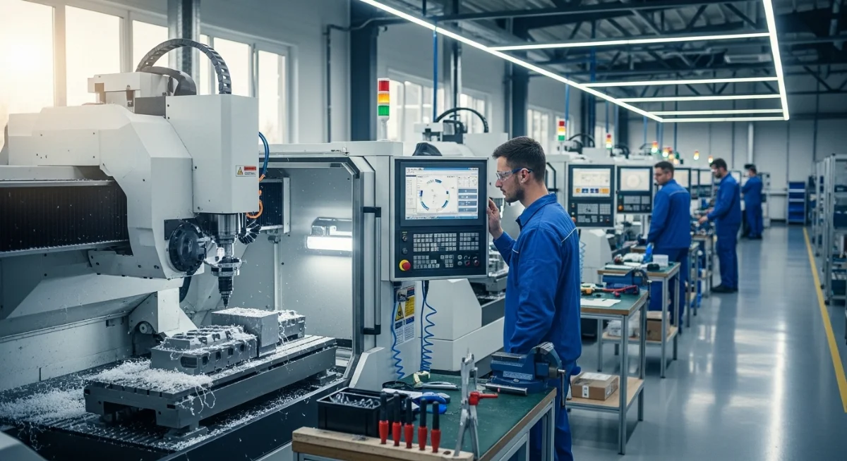 Các loại nhựa kỹ thuật phổ biến như POM và ABS dùng cho máy phay CNC
