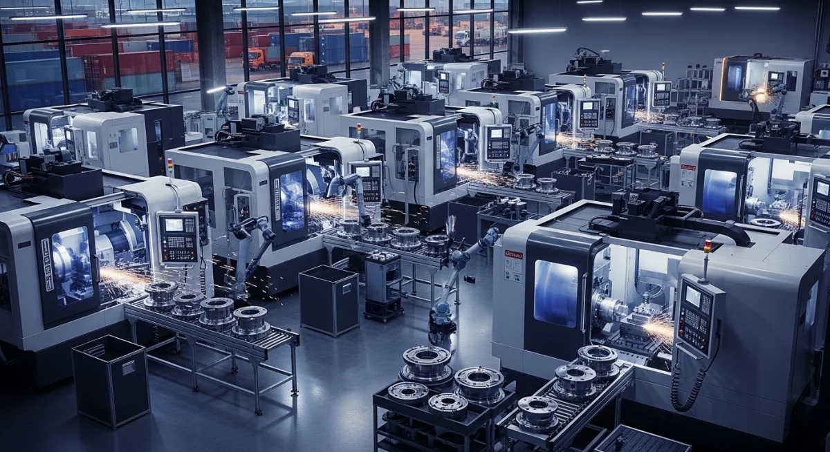 Dịch vụ phay CNC Sóc Sơn tại xưởng cơ khí chính xác chuyên nghiệp gần sân bay Nội Bài