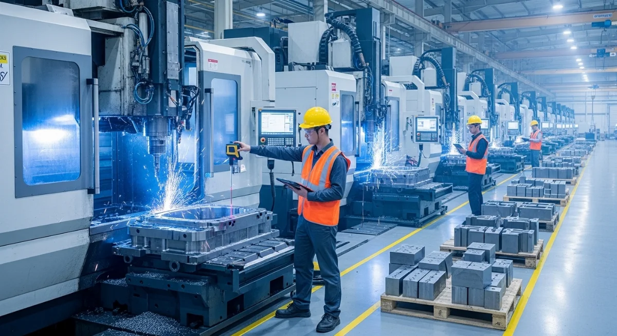 Kiểm tra tiêu chuẩn kỹ thuật khuôn mẫu ô tô bằng thiết bị đo tọa độ CMM hiện đại