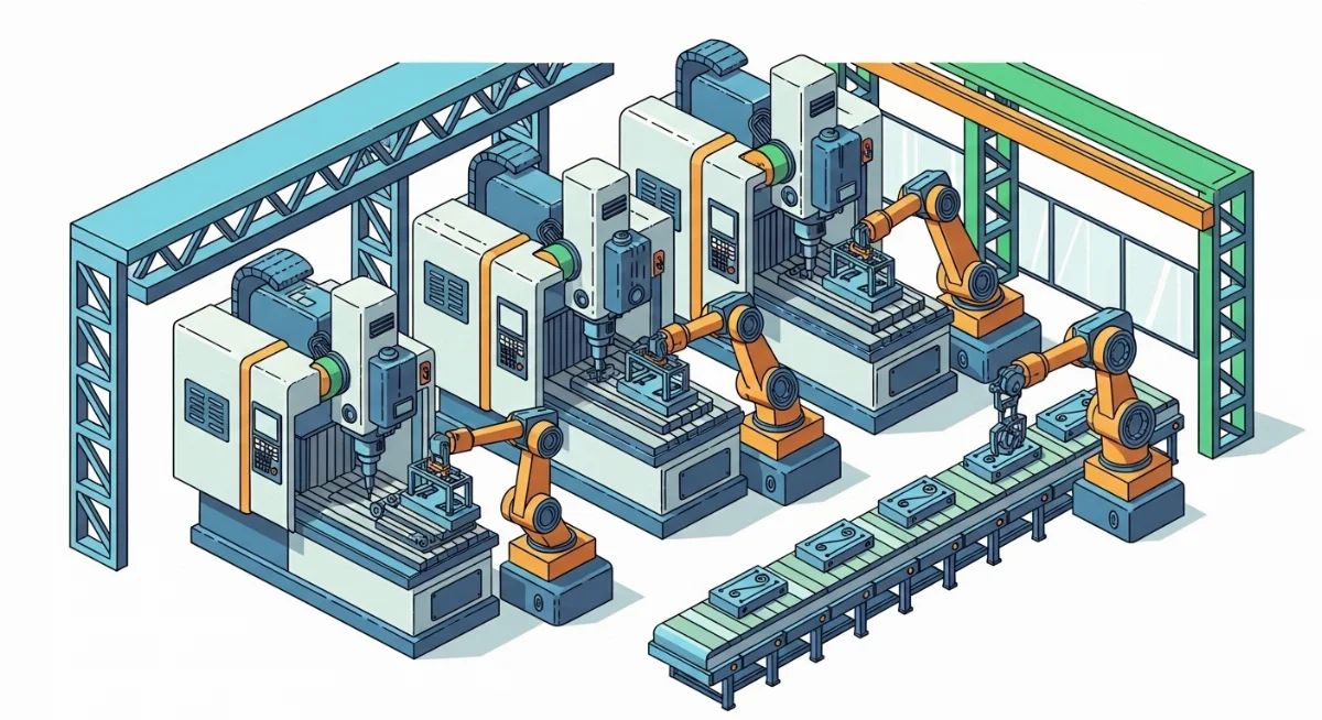 Xưởng gia công CNC Sóc Sơn với máy phay tiện CNC đời mới độ chính xác cực cao
