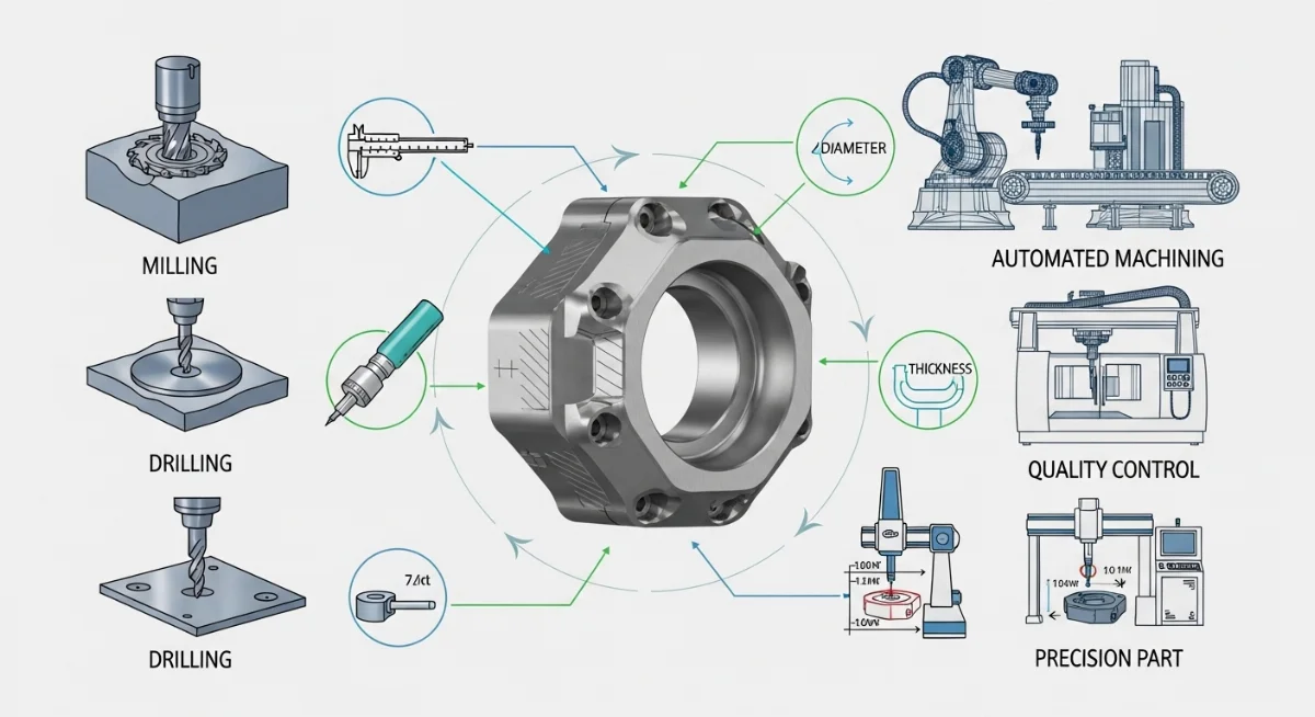 Các sản phẩm mẫu được gia công tiện CNC đạt độ bóng bề mặt cực cao và dung sai cực thấp