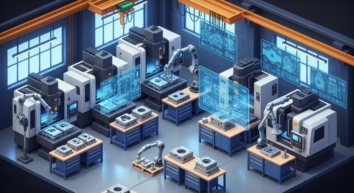 Kỹ sư thực hiện thiết kế khuôn mẫu theo yêu cầu trên phần mềm chuyên dụng CNC