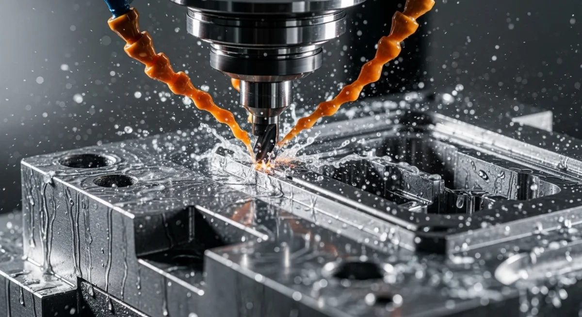 Quy trình gia công khuôn điện tử độ chính xác cao bằng máy phay CNC hiện đại