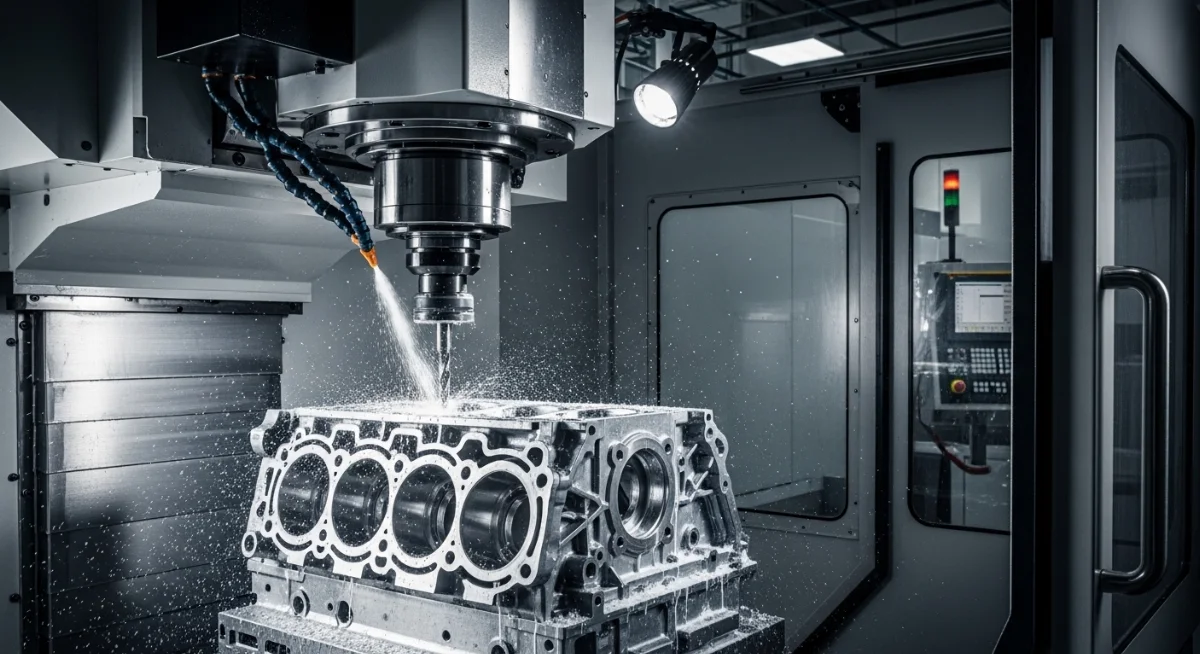 Ứng dụng phay CNC trong sản xuất linh kiện cơ khí chính xác công nghiệp hiện đại