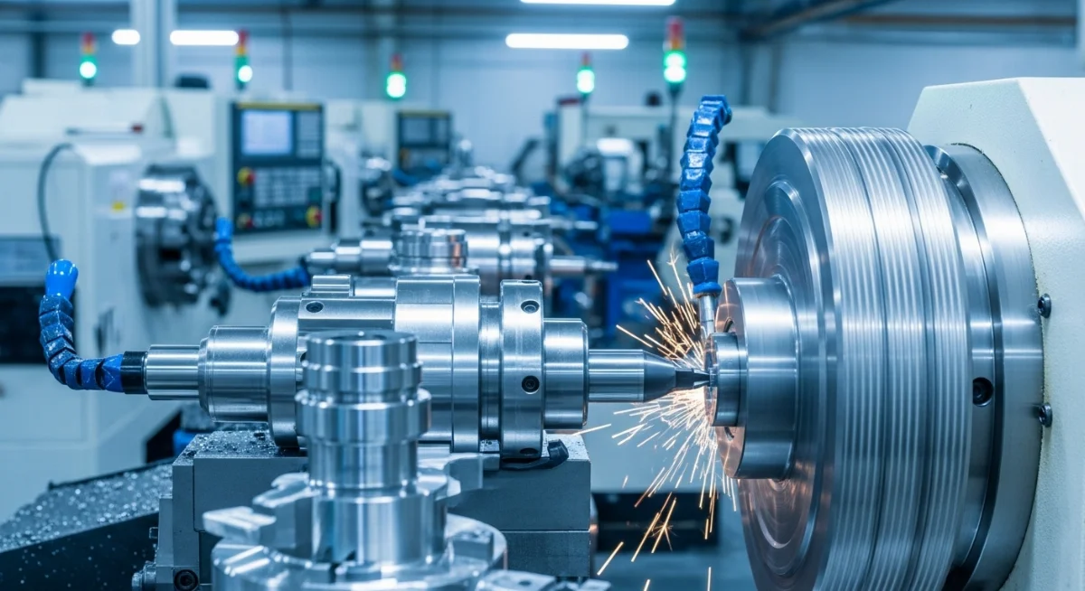 Dịch vụ tiện CNC Sóc Sơn chuyên nghiệp với hệ thống máy móc hiện đại công nghệ cao