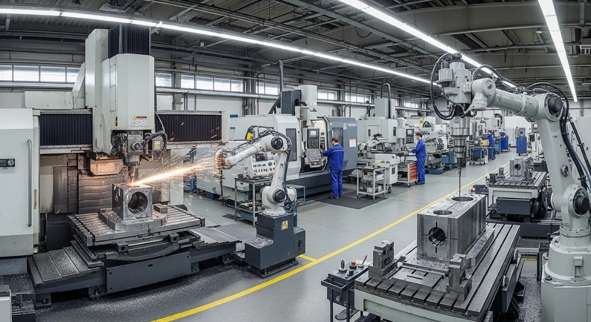 Quy trình sản xuất khuôn mẫu công nghiệp hiện đại tại xưởng cơ khí chính xác
