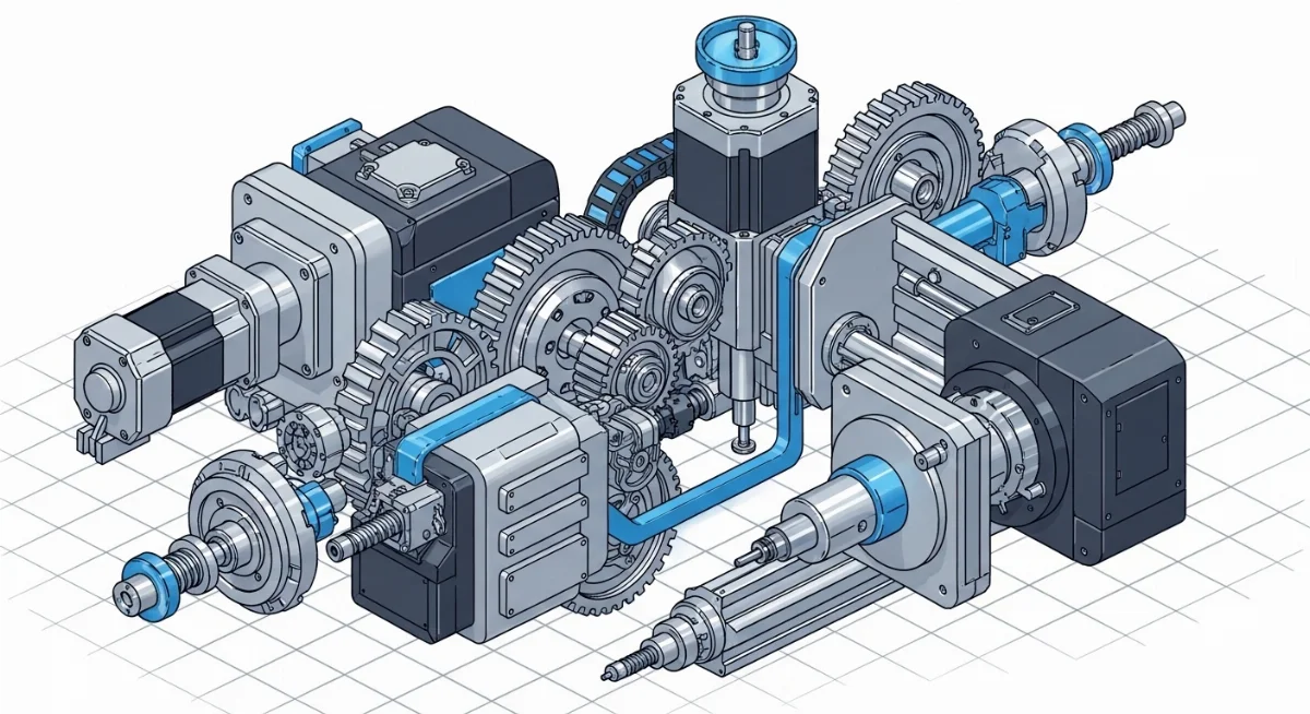 Linh kiện ô tô CNC được gia công từ thép hợp kim có độ bền cao và độ bóng bề mặt hoàn hảo