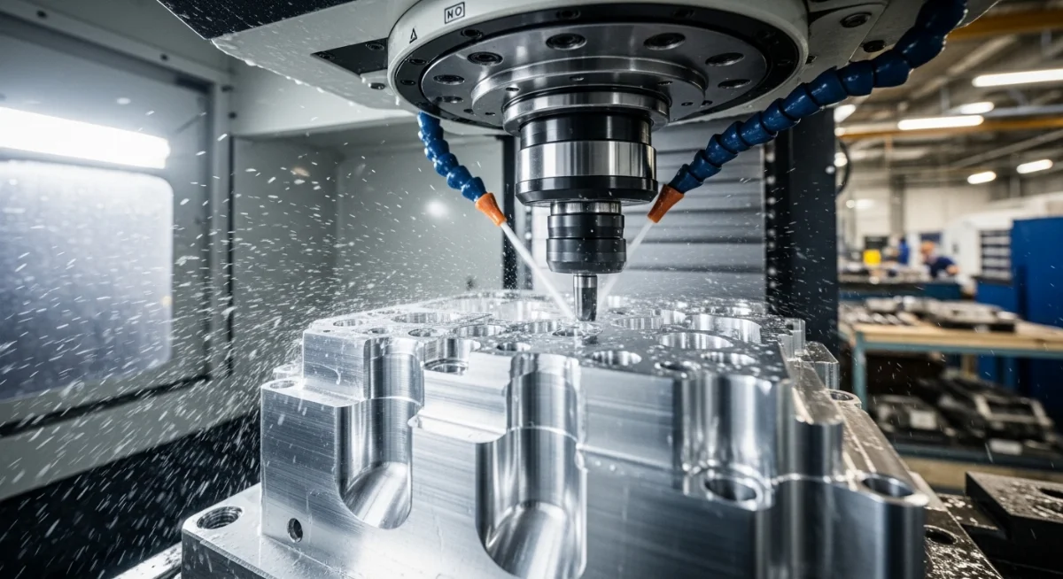 Dịch vụ phay CNC nhôm hiện đại với hệ thống máy móc cơ khí chính xác cao