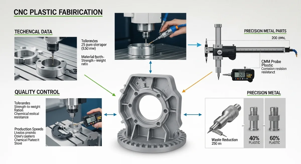 Quy trình kiểm tra độ chính xác phay CNC nhựa sau khi hoàn thiện gia công